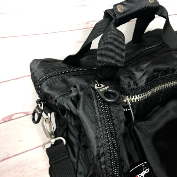 Zippo Messenger Shoulder Bag Strap Reporter Laptop - Picture 3 of 7